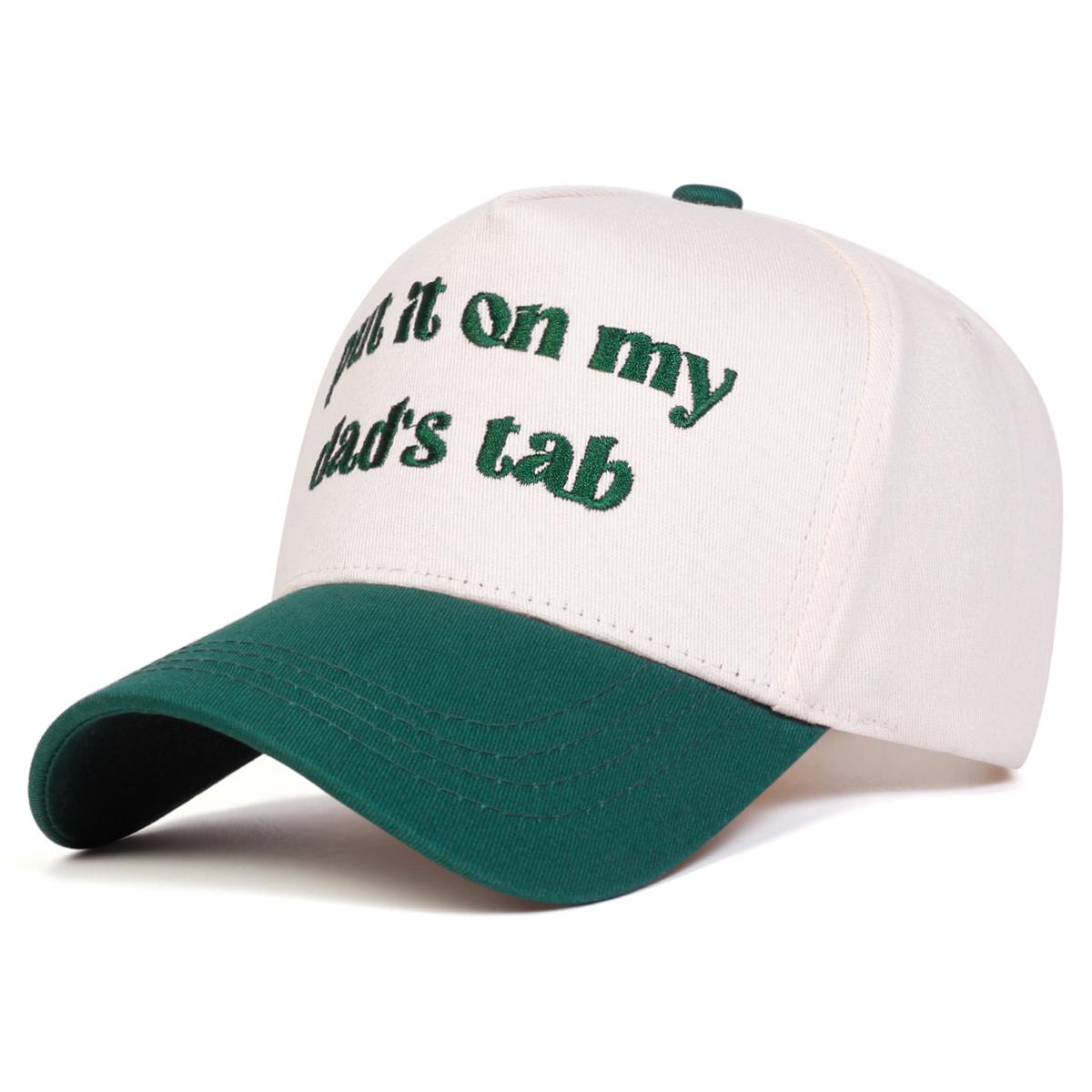 

Мужская кепка с вышивкой букв, пятипанельная, бейсболка, уличная, регулируемая, солнцезащитная, для отдыха, весна-осень, для путешествий, туризма, пляжного отдыха зелёный