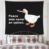 Cute Game Goose and Fun Duck Meme Tapestry Hippie Wall Hanging Youth Party Decoration Cute Home Decor