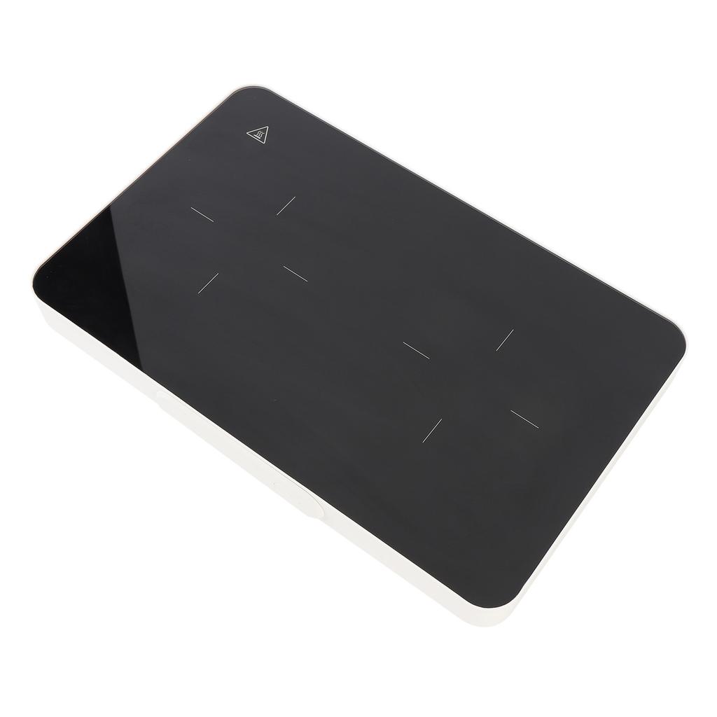 Electric Warming Tray 100W Multifunctional Food Warmer Hot Plate with 3 Temperature Settings Timer for House Parties Daily Use