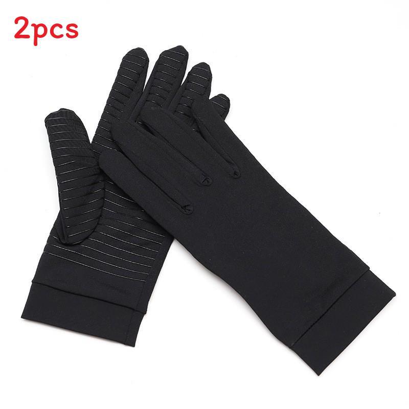 Copper Fiber Cycling Gloves With Nonslip Grip For Men And Women