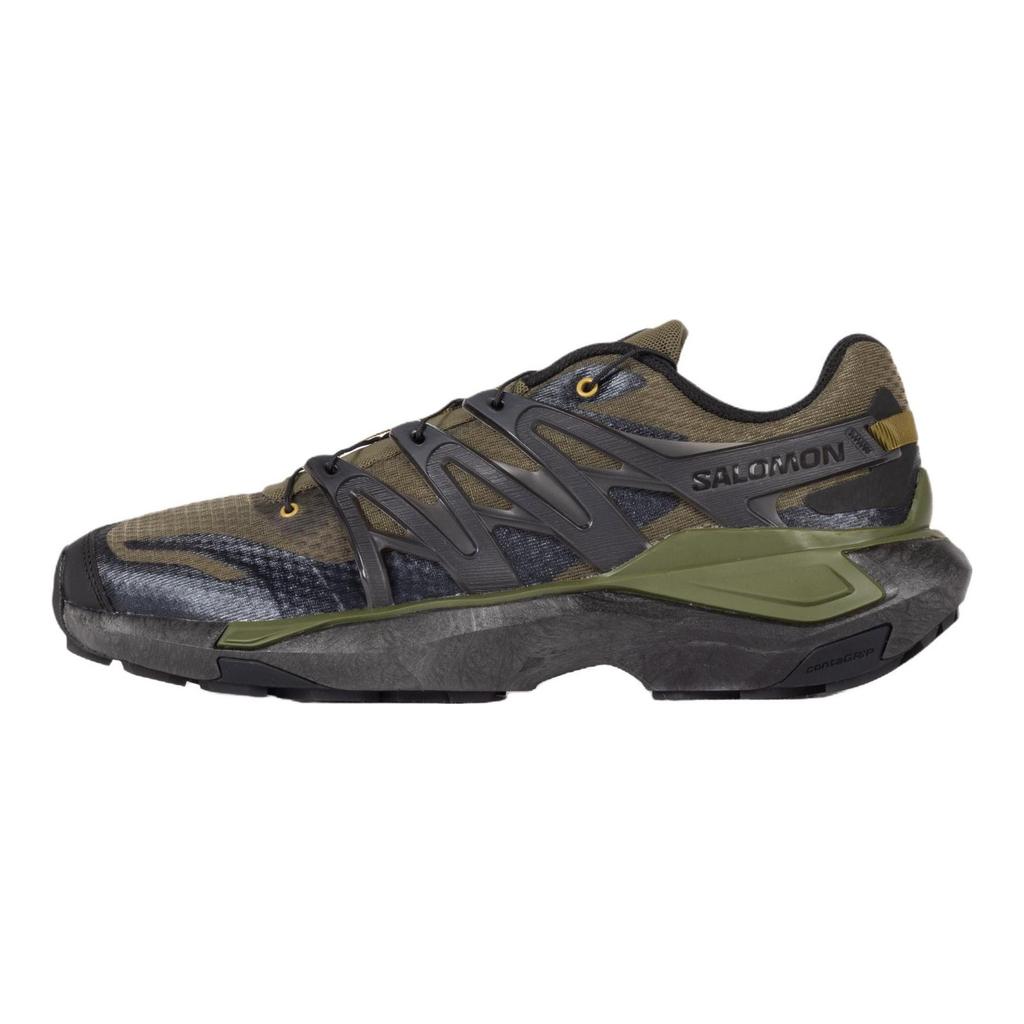 SALOMON XT PU.RE ADVANCED Mesh Low top Running Shoes Unisex Army Green 491034