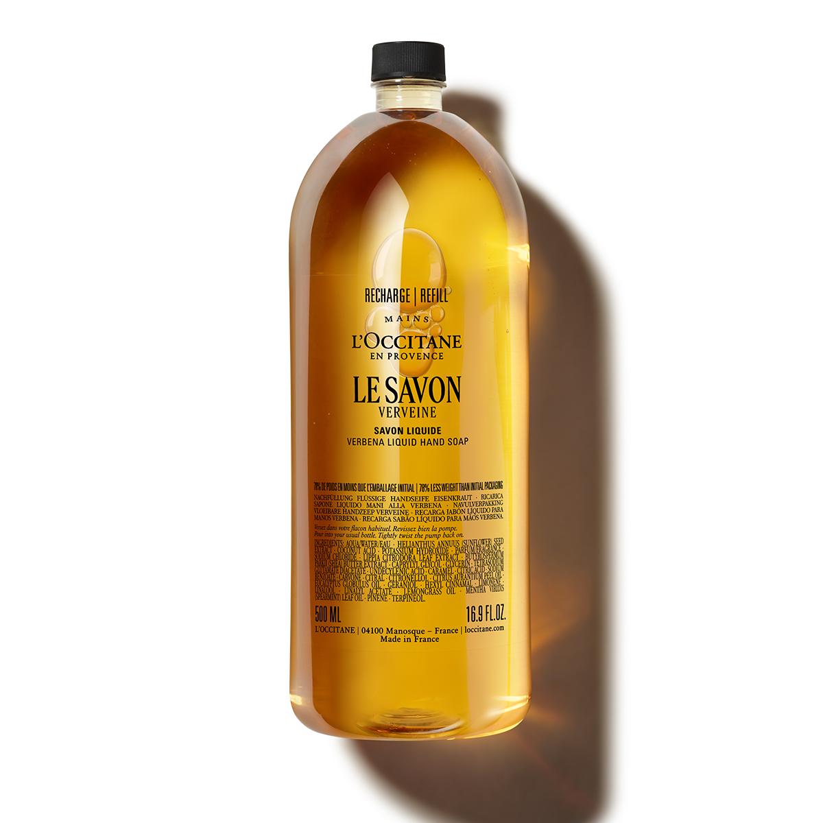 [L Occitane] Shea Verbena Liquid Hand Soap Refill 500ml