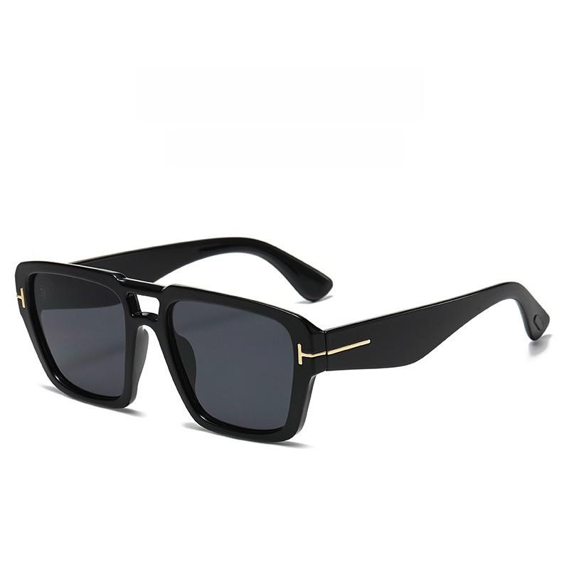 

Classic Square Sunglasses Uv400 Polarized For Travel And Outdoor Activities BlackGray