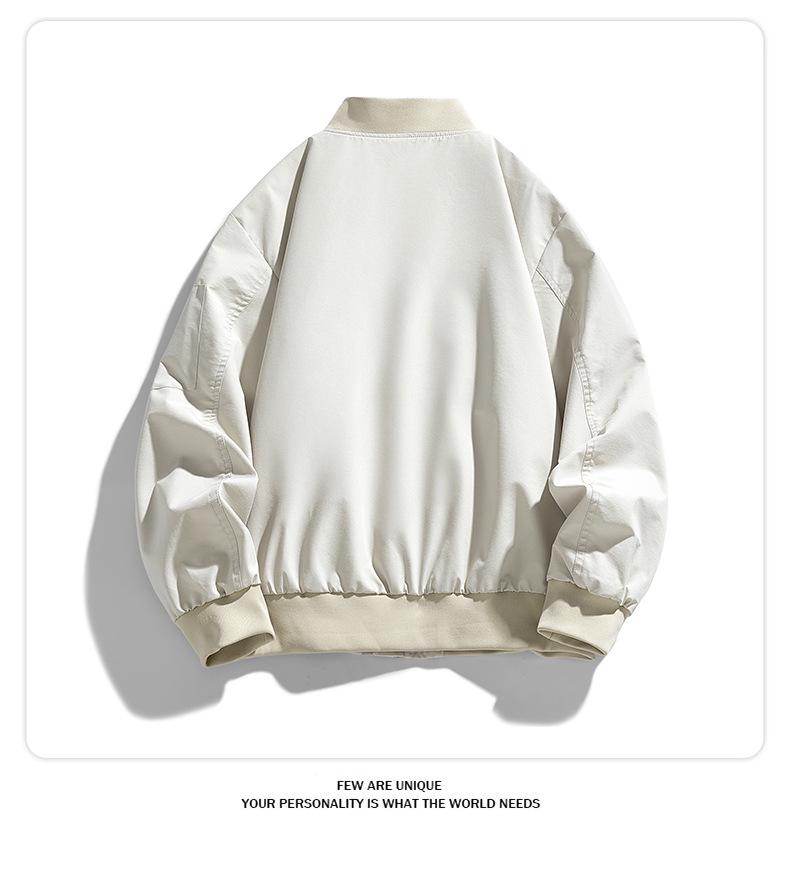 2024 Men's Trendy Loose-Fit Spring & Autumn Baseball Jacket