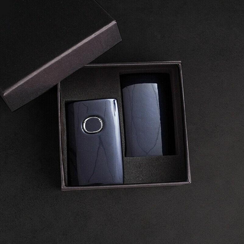 Fit For Mazda 3 CX-5 CX-30 Car Remote Key Fob Cover Case Holder Keychain Shell синий