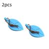Leaves Shape Silicone Rubber Door Stop Stoppers Door Block Children Anti-Folder Hand Hotel Security Door Card Hanging