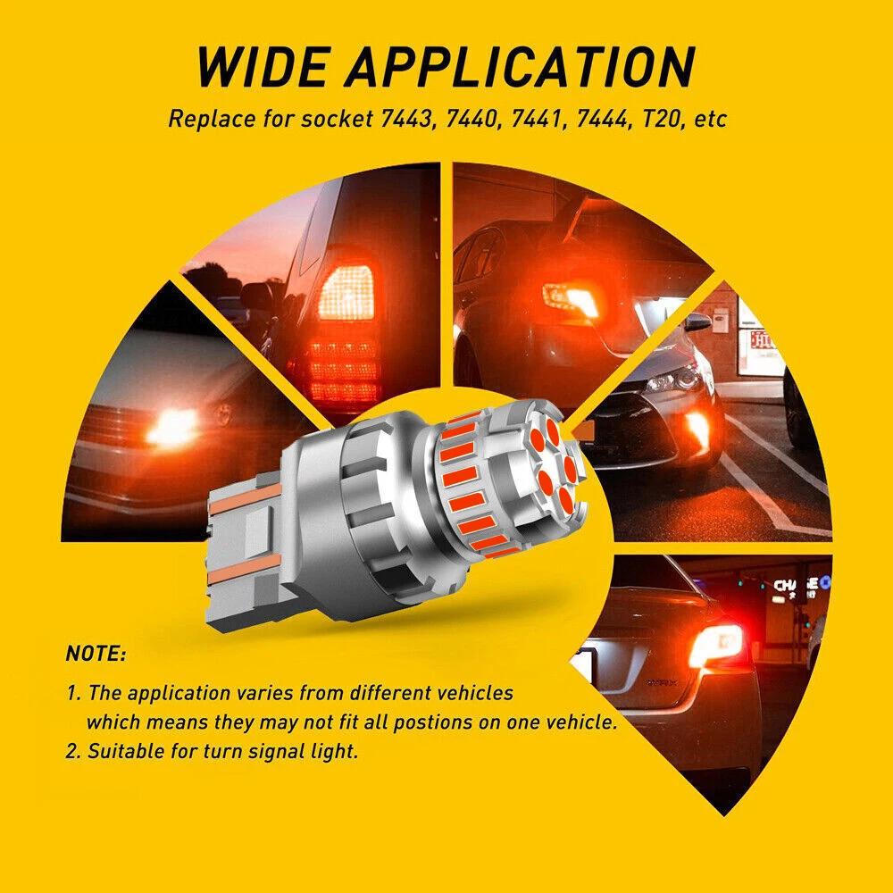 Car Lamp Accessories T20 7440 7443 Automotive Modified LED ODB2 Car Accessories