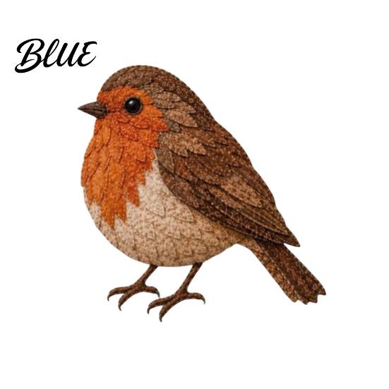 Needlework Kit for Sewing Relaxing Kit DIY Bird Patchwork Beginners 3D Hummingbird Owl Afternoon Creative