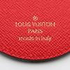 Used LOUIS VUITTON key ring Porto Kure M69017 Monogram denim/leather Blue Red Key ring