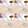 1/2/3/4/5/6Pcs Portable Beer Bottle Opener Keychain Mini Pocket Metal Beverage Bottle Opener1