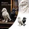 3D Printed Elegant Figurine for Desk Shelf Home Decor Modern Bird Ornament