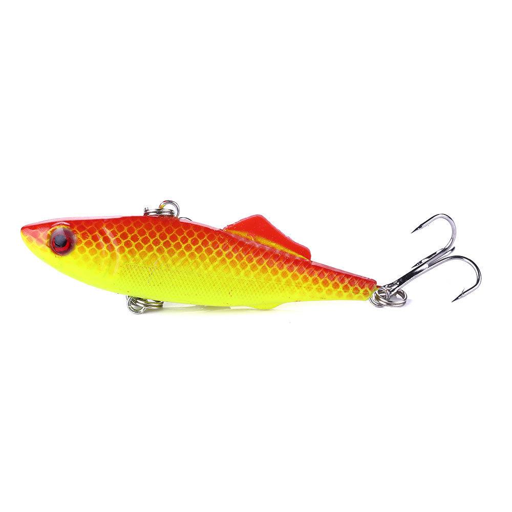 Full swimming layer flutter swimming submergedVIBFake bait7cm16.5gBionic Fishing Lure for Long Casting, Bass and Pike, Essential
