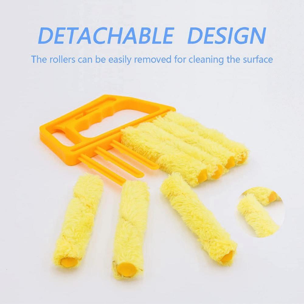 Microfiber Washable Window Cleaning Brush That Easily Collects Dust and Cleans Blinds