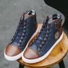 Mens High Top Large Size Vulcanized Shoes Fashion Casual Sports Sneakers 39 46
