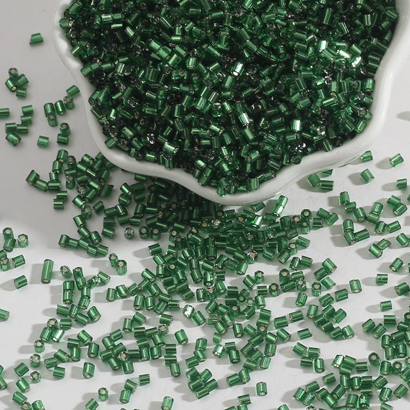 DIY Handgemachte Perlen-Haarnadel: Kreuzstich Glasperlen, Versilbertes Zubehör für Hochzeitskleid/Tasche