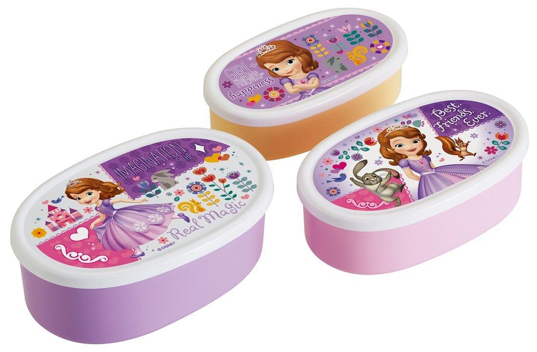 

Контейнер для хранения фигурок скейтера, набор из 3 предметов, София 17 Disney, сделано в Японии, SRS3S