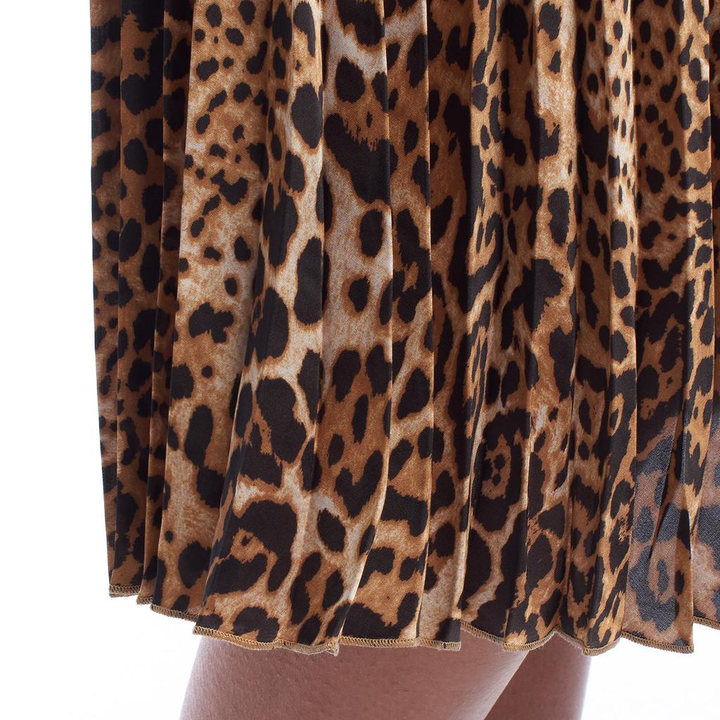 WJCD0302F Pleated Midi Skirt for Women