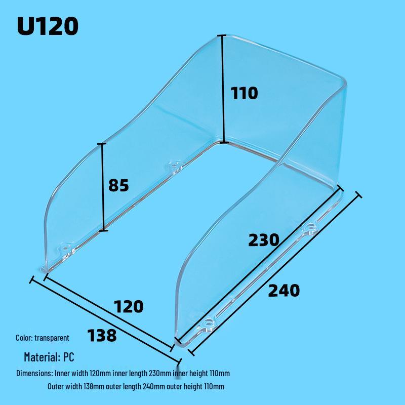 Outdoor Waterproof Cover for Card Reader, Doorbell & Face Recognition Machine