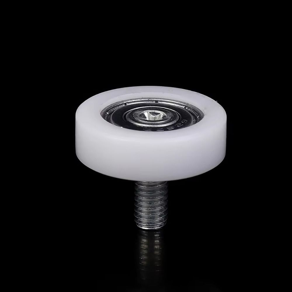 1Pcs Flat Drawer Bearing Pulley With Screw Sliding Door Roller Window Track Accessories
