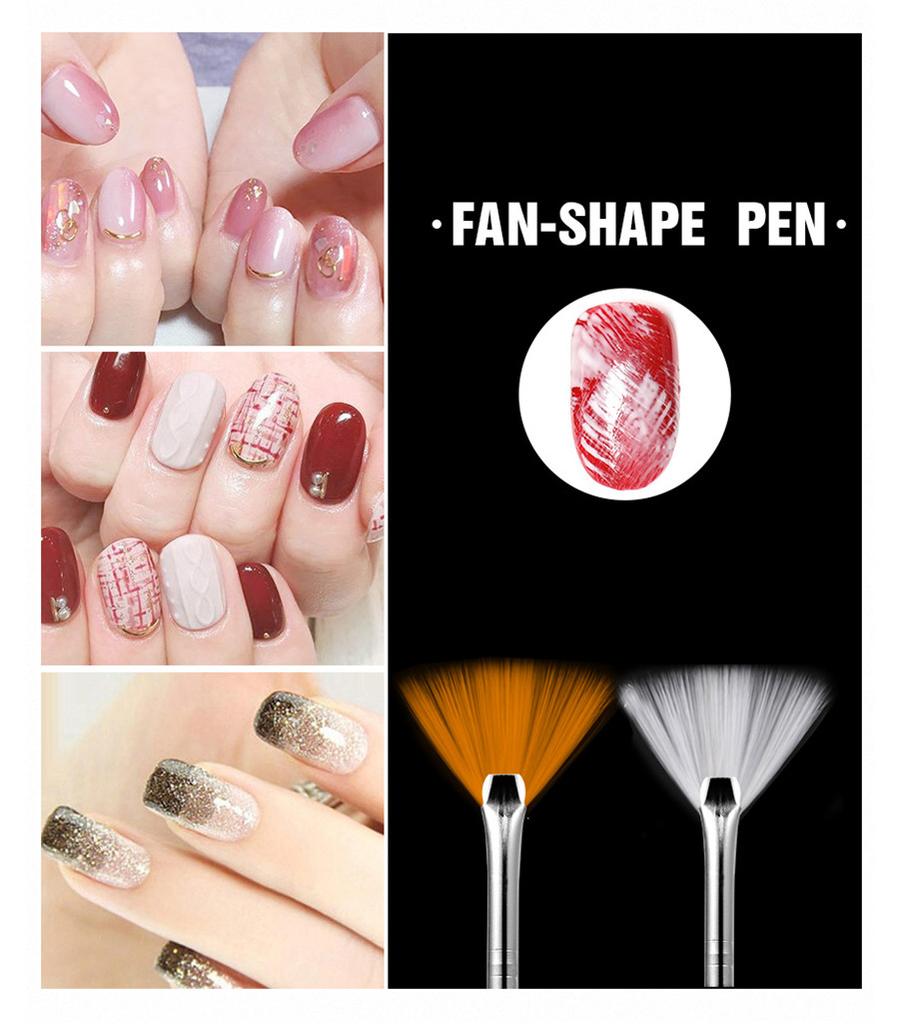 34 Pcs Nail Electric Drill Nail File Art Gel Design Pen Painting Polish Brush Dotting Drawing Tools Set