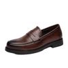 Autumn New Men's Business Dress Leather Shoes Retro British Casual Shoes Leather Shoes