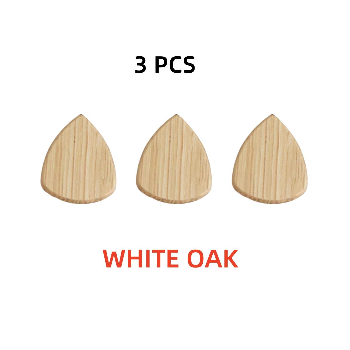 Miwayer Деревянные акустические гитарные медиаторы 3 шт., 2 мм, аксессуары для струнных инструментов для электрогитары, бас-гитары, укулеле