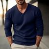Men's  V-Neck  Self-Cultivation  Pullover  Long Sleeves  Sweater