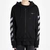 OFF WHITE Diag Multicolour Zipped Hoodie OMBE001R190030121088