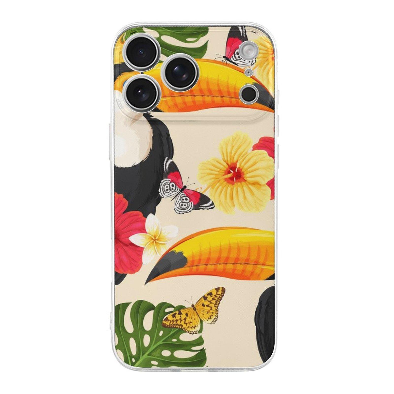 

1 Pack For Iphone 17/17Air/17Pro/17ProMax Tpu Phone Case Slim Fit Anti Scratch Shock Absorbing Protective Shell With Smooth Soft Border IPHONE-17ProMax