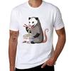 Funny Japanese Kawaii Raunisex Opossum Tshirt Large Size Breathable Tee