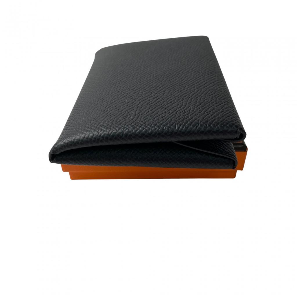 Gebrauchtes HERMES Münzetui schwarz Damen