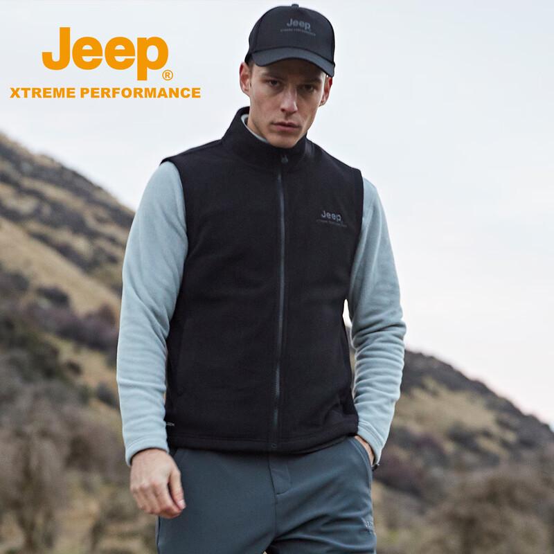 Мужской повседневный терможилет Jeep с защитой от пиллинга 2XL