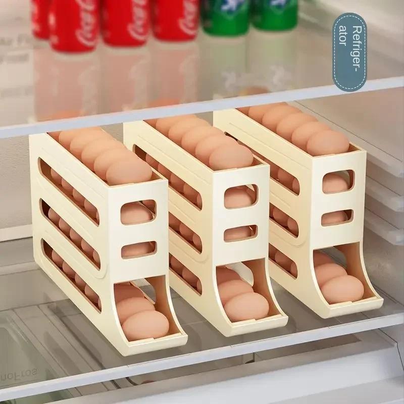 Kühlschrank Ei Lagerung Box Küche Eier Box Lagerung Ei Box Große Kapazität Gewidmet Ei Karton Ei Roll Ei Lagerung box