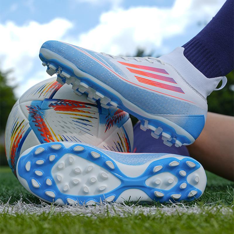 

Новые футбольные бутсы к Чемпионату мира мужские высокие TF шипы FG длинные шипы студенческие соревновательные тренировочные бутсы 2025 38