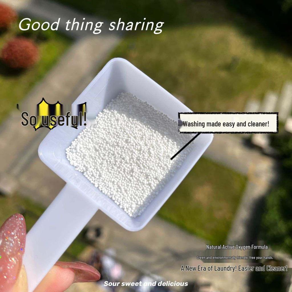Baoluo 1100g Natural Active Oxygen Laundry Salt - Safe, Non-Toxic Sterilizer & Odor Remover