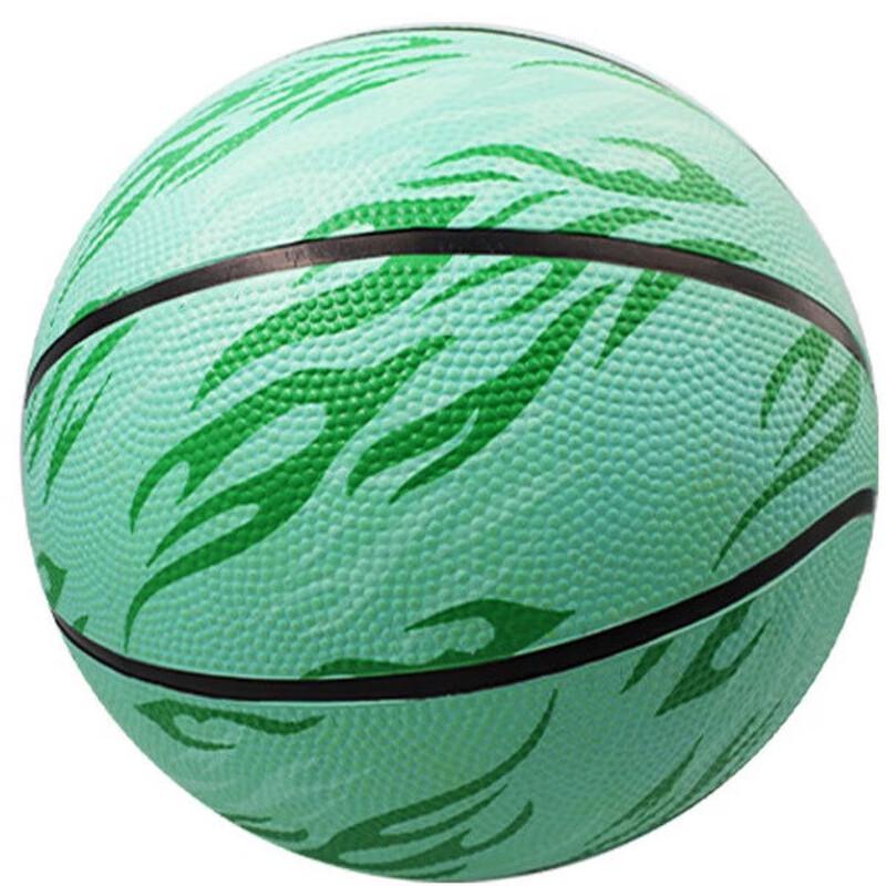 Sabaiqi Flame Green Size 7 Rubber Basketball