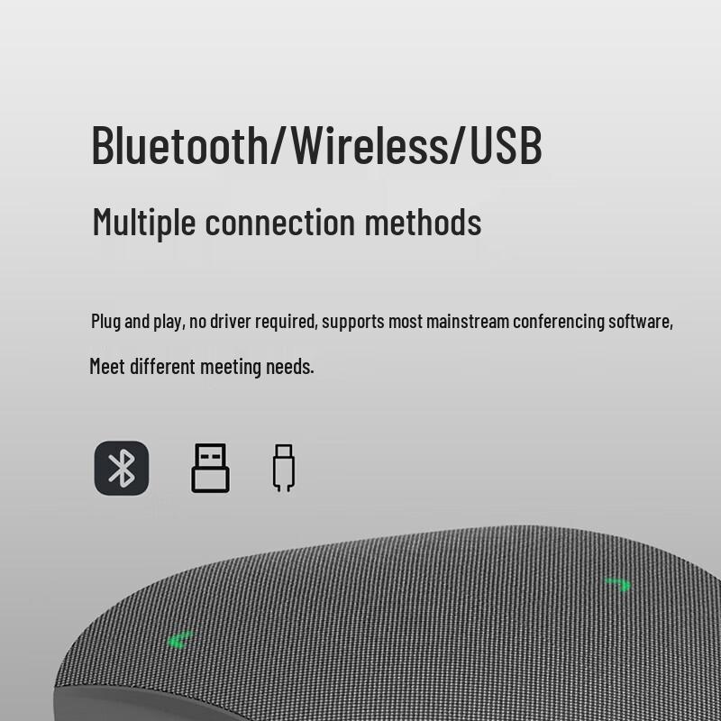 Lenovo Thinkplus MK-MC500 Wireless Omnidirectional Microphone Speaker (CN Version)