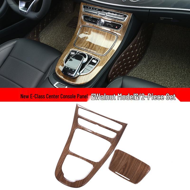 Center Console Panel Protective Sticker for 2016-2023 Mercedes-Benz E-Class E200L/E300L Interior