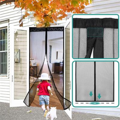 Sommer Magnetische Mesh Moskito Net Bildschirm Tür Vorhang Anti-Moskito Net Fliegen Insekten Bildschirm Mesh Automatische Schließen Einfache Installation