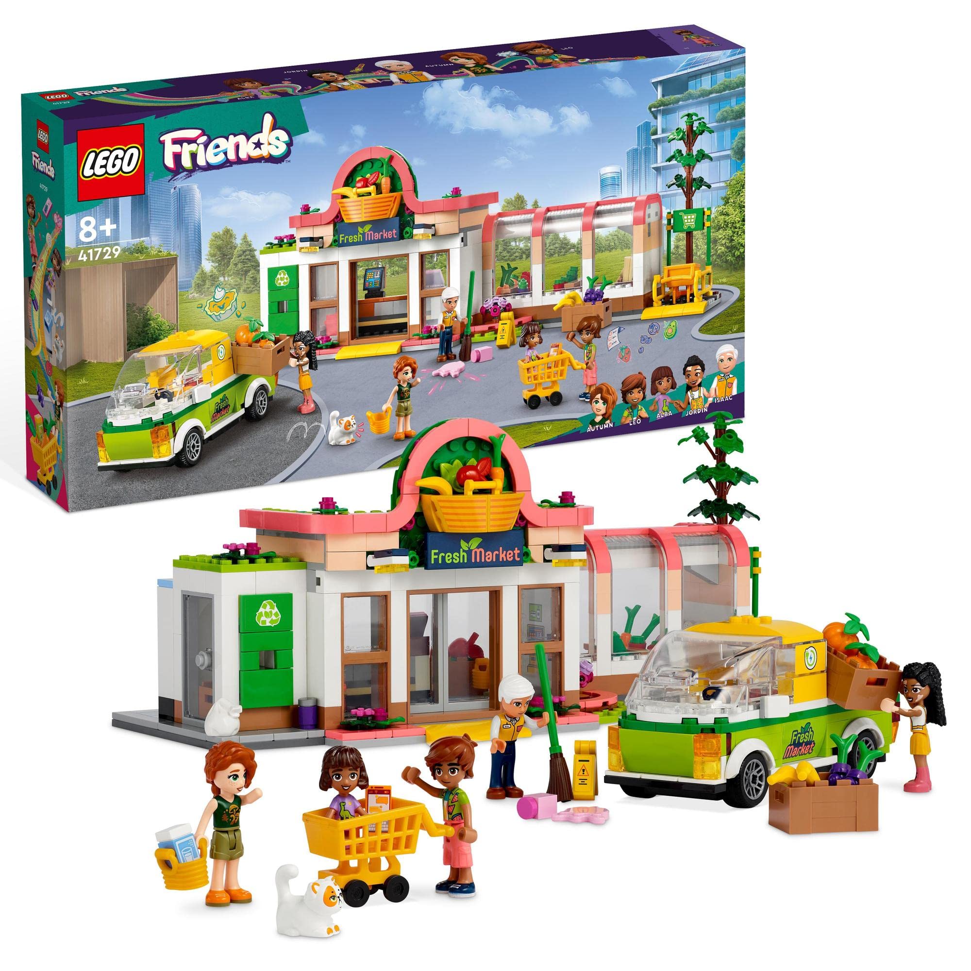 

LEGO Friends Organic Store 41729 Toy, Building Blocks, Pretend Play, City Building, Girls, Ages 8 and Up