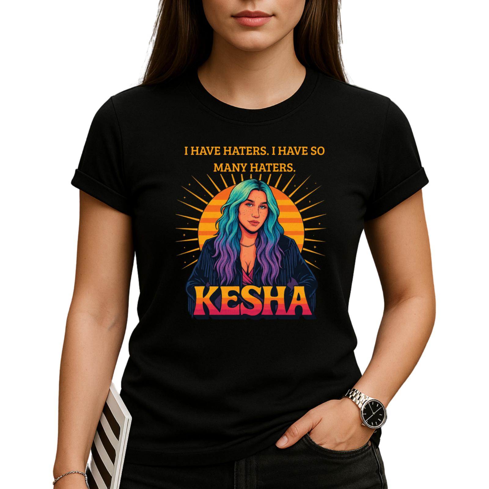 Футболка Kesha Ретро Футболка Kesha Для Фаната, Kesha Унисекс, Графические Футболки Kesha 4XL