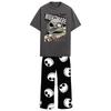 Nightmare Before Christmas Mens Jack Skellington Spider Web Pyjama Set
