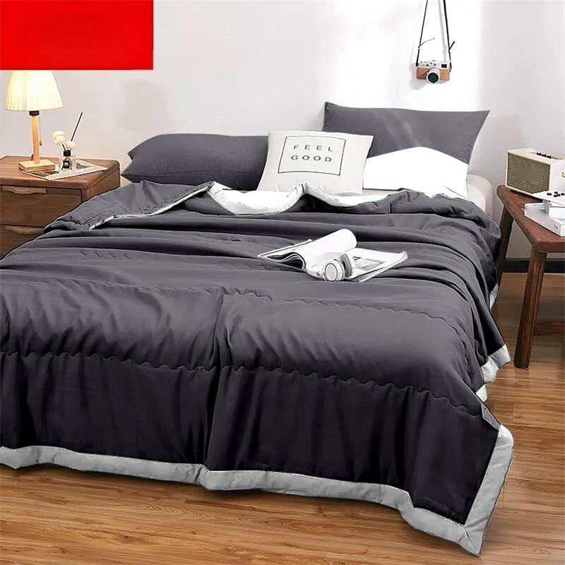 Pătură nouă de vară pentru pat, pătură subțire și ușoară pentru vreme caldă, pentru vară, pilotă pentru aer condiționat