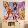 Classic Cartoon SShincchanS Kawaii Tapestry Wall Hanging Tapestry Art Deco Blanket Curtain Hanging At Home Bedroom Living