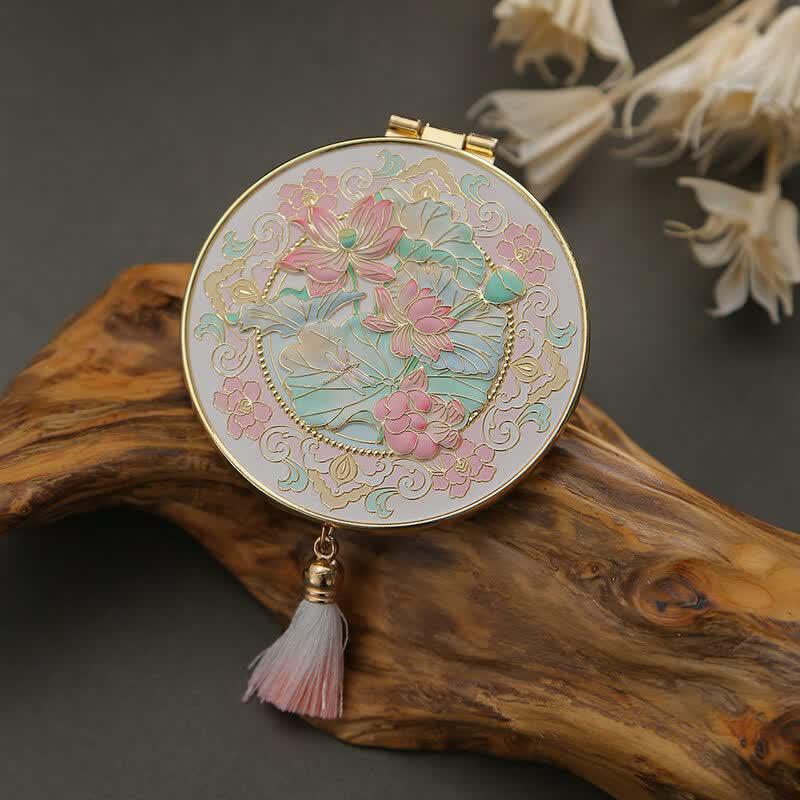 Palace Museum Style Portable Makeup Mirror