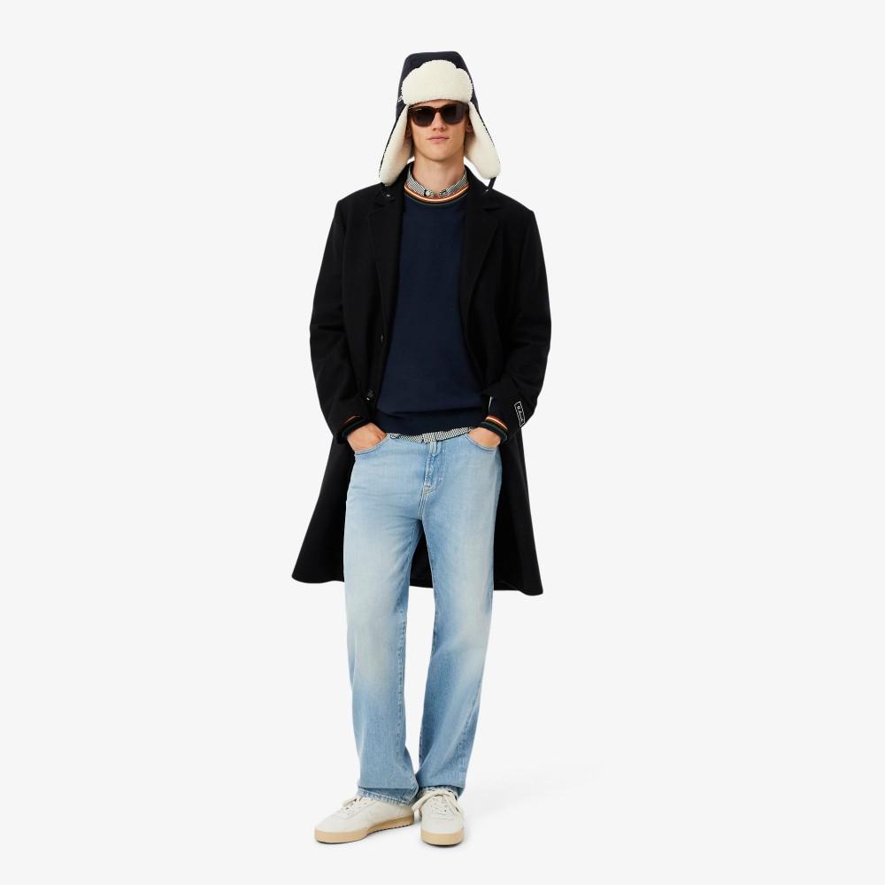 Lacoste Men's Tipping Cotton Crewneck Sweater AH5158-55N6P4