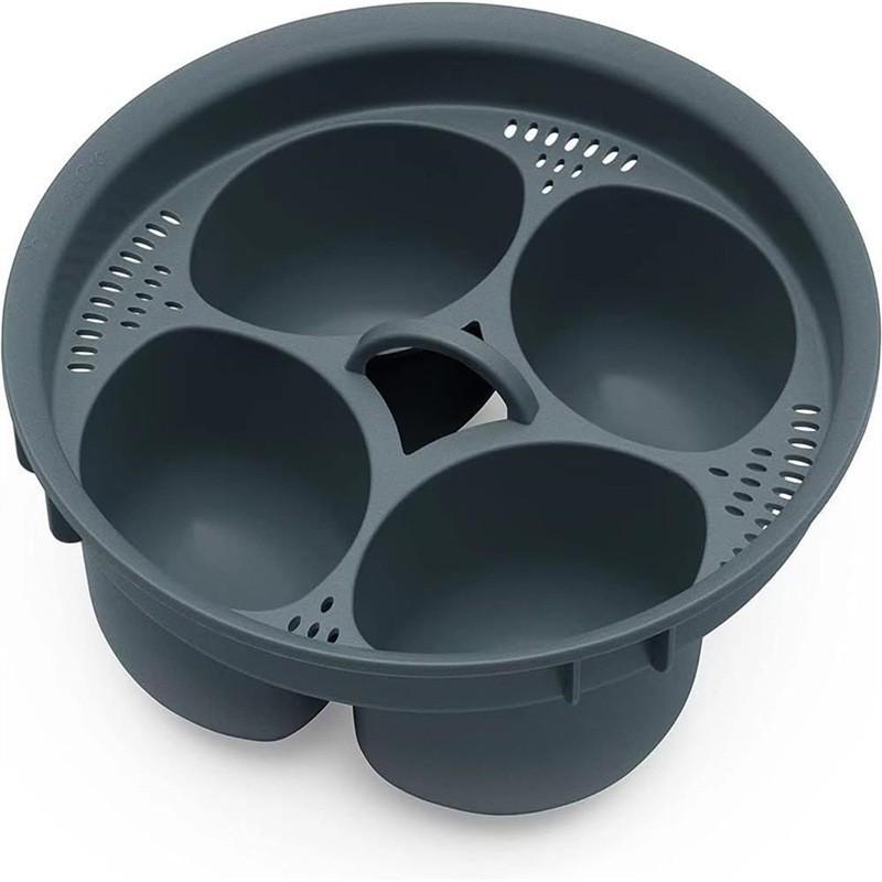 Four-Grid Egg Steamer for Thermomix TM5/TM6 - Poached & Steamed Egg Bowl