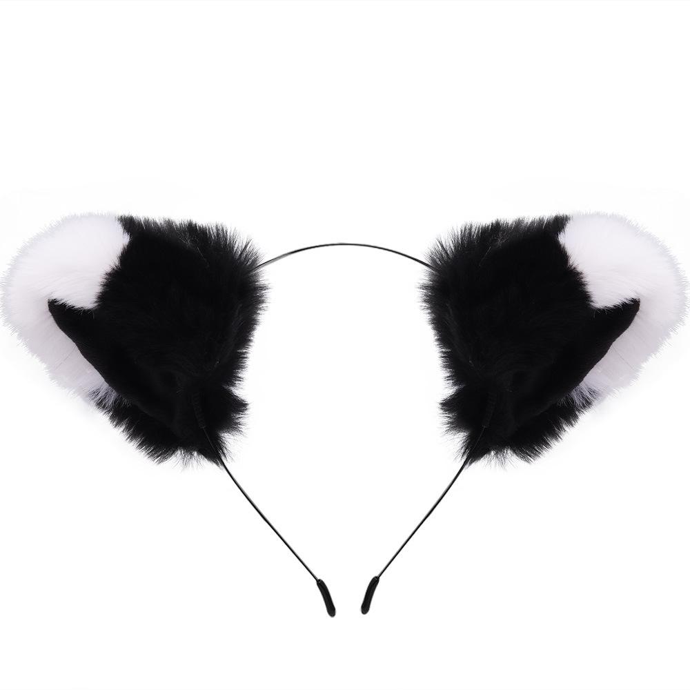 Cat Ears Bell Headband - Cosplay Catwoman Hair Accessory for Christmas & Halloween