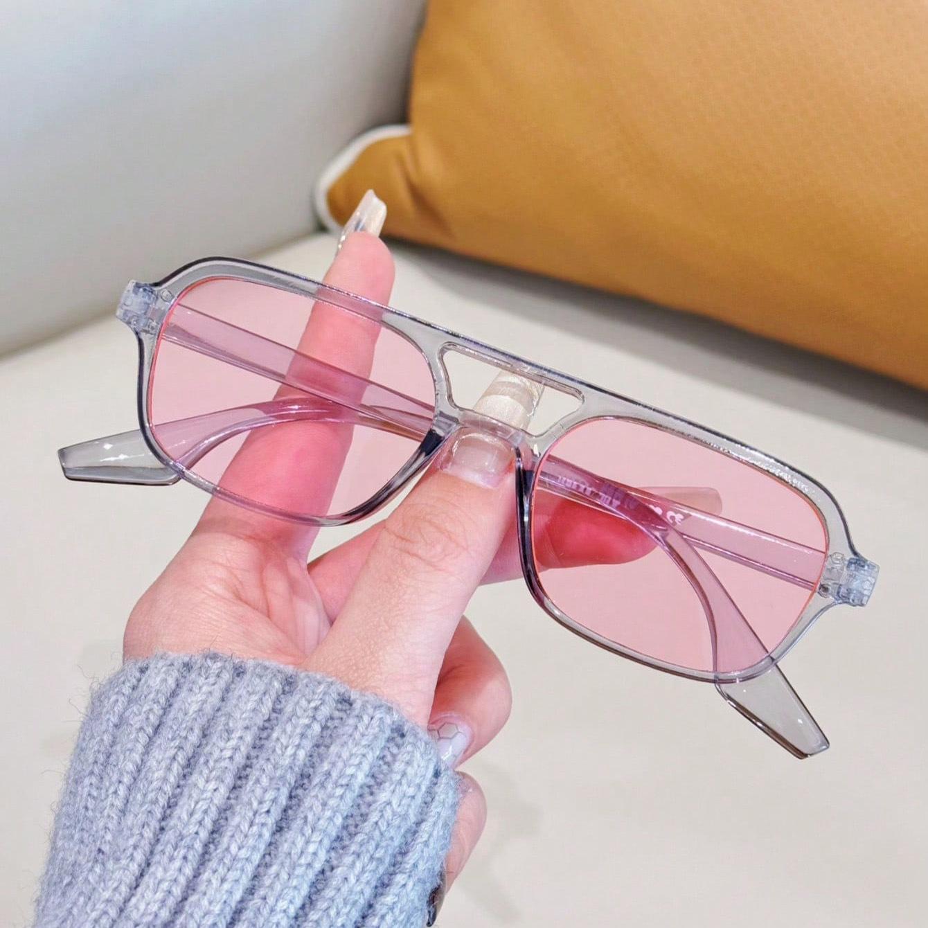 

Vintage Square Sunglasses Women Retro Mirror Sun Glasses Fashion Candy Colors Black Yellow Brand Oculos De Sol 1PC