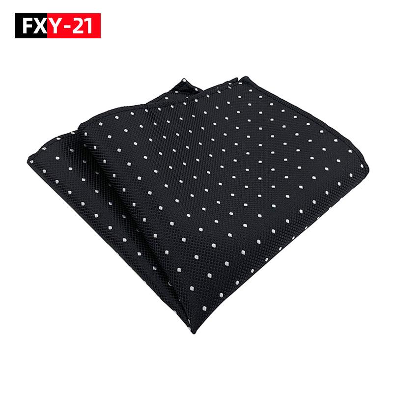 Men's Polka Dot Pocket Square Handkerchief - Stylish Suit Accessory